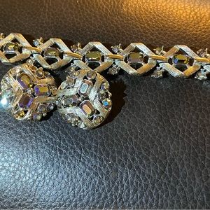 Vintage bracelet and earring set by STAR.